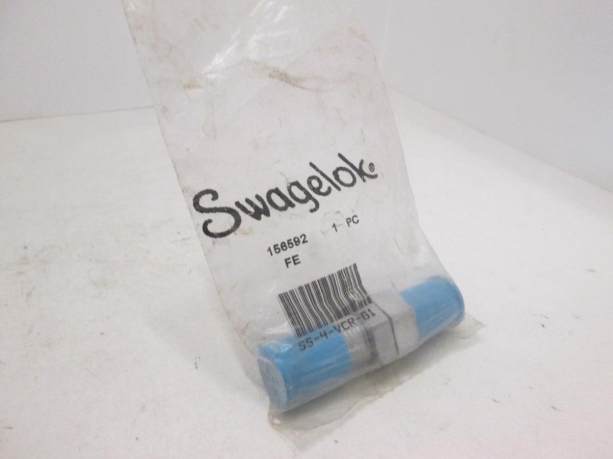 Swagelok, SS-4-VCR-61, SS Bulkhead Union, New