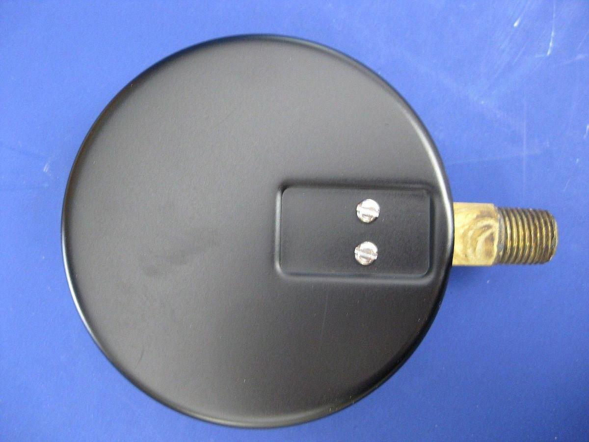Used Marshall Town 3.5" Vacuum Gauge, 0-30" HG VAC / 0 to -100 kPa , New