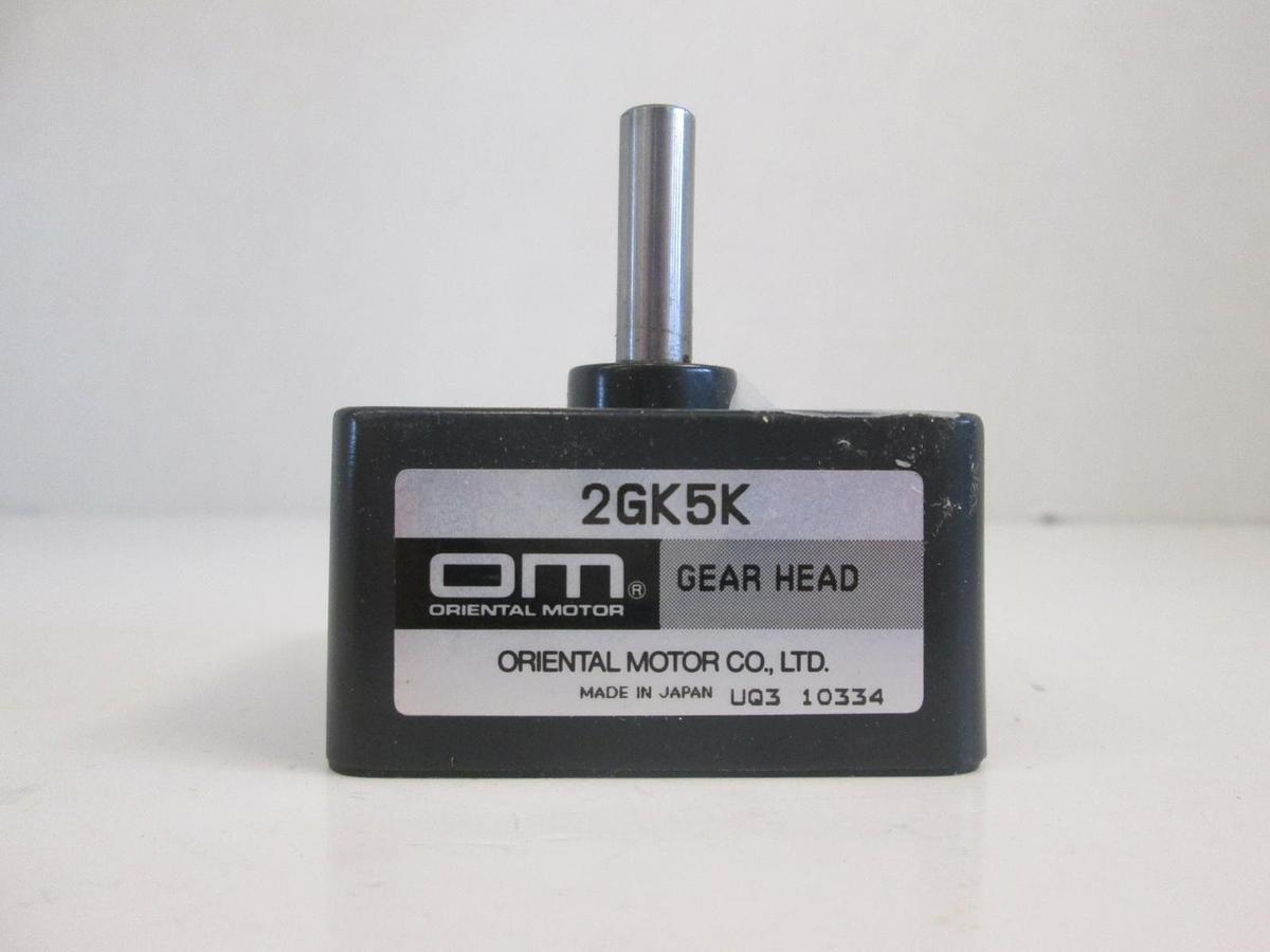 Used Oriental Motor 2GK5K Gear Head, Used