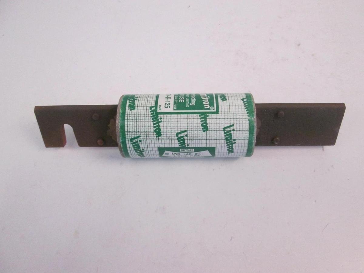 Used Bussman Limitron KTN-R-125 Fuses, 125A, Used