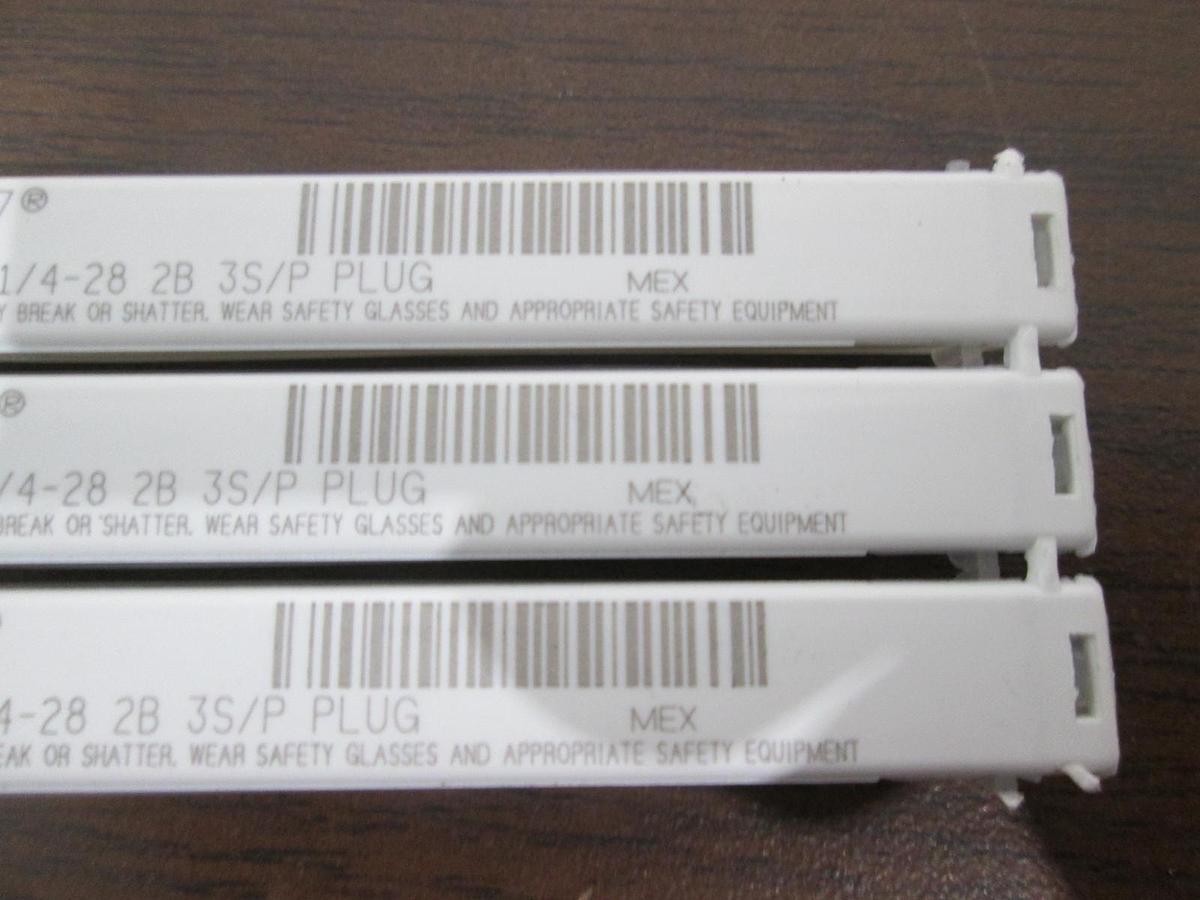 Used OSG, HY-PRO7, 2885700, List 288 1/4-28 2B 3S/P Plug, New, Lot of 3
