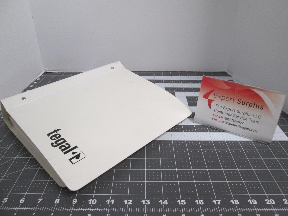 Used TEGAL, 901e Plasma Production Etcher Operation Installation Warranty Guide MI1214