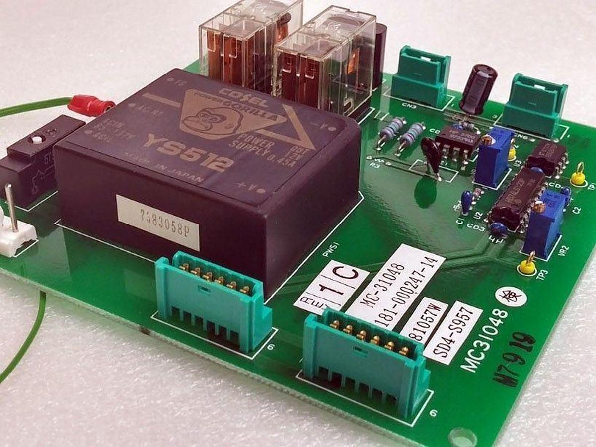 Used TEL Tokyo Electron MC-31048 Circuit Board for TS-4000Z-16 Unit, DS1181-000247-14