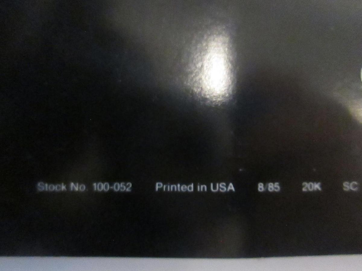 Used Xicor Military Handbook Stock No. 100-052, Used