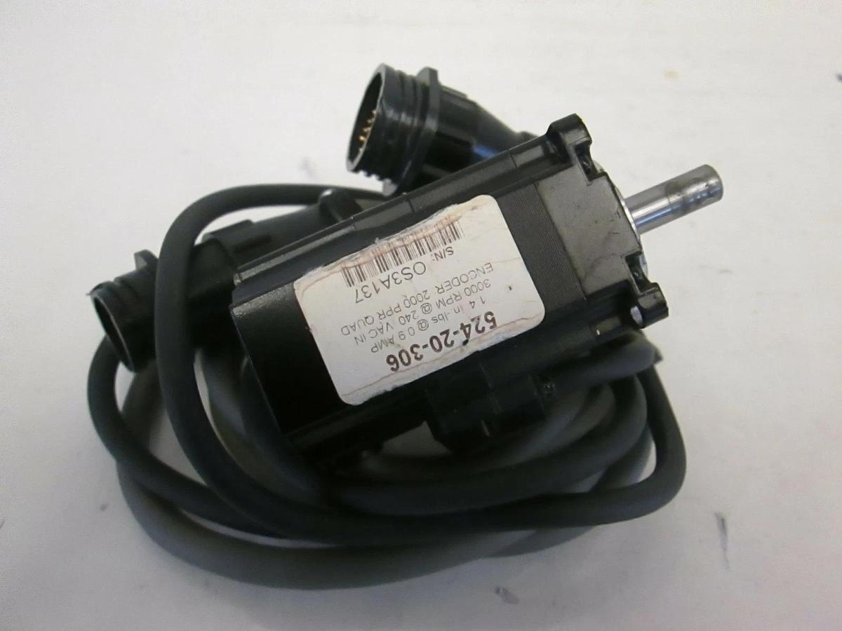 Used Simple Servo Motor, Servomotor, 524-20-306, Used