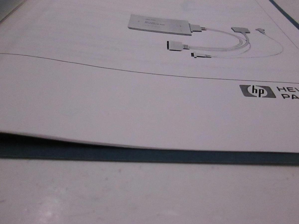 Used HP 18136A RS-449 Interface Pod Operating Manual, Used