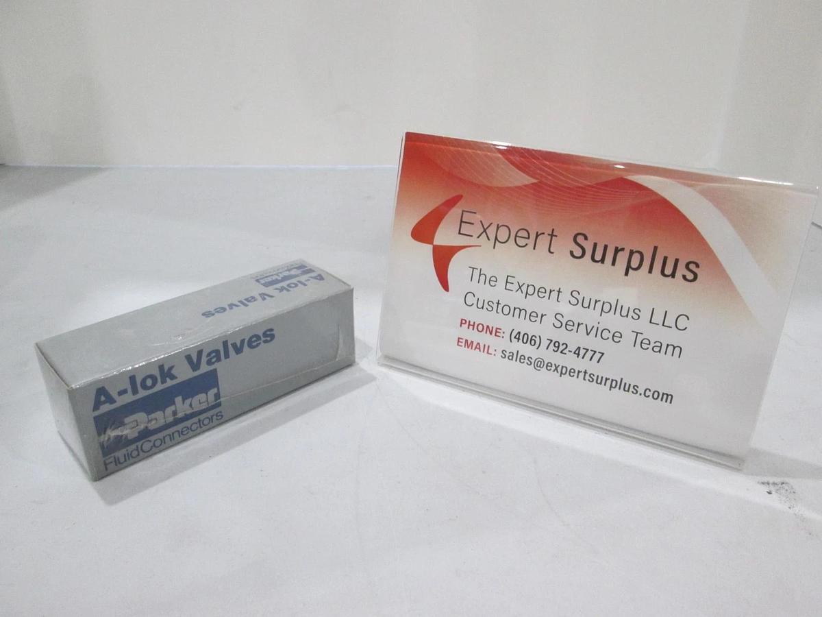 Parker, A-Lok Valve, 4A-C4L-10-SS, New