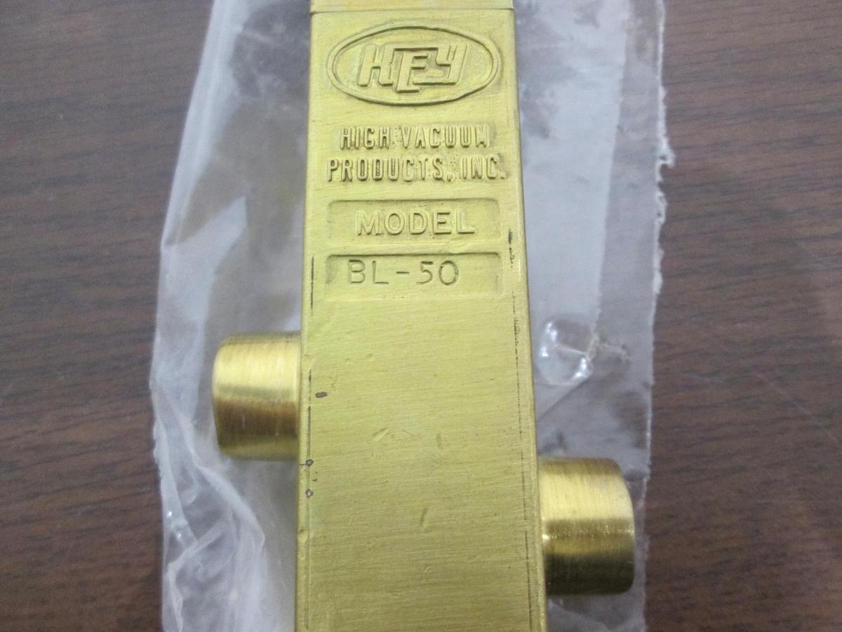 Used Key, BL-50, High Vacuum Nitrogen Purge Valve, New