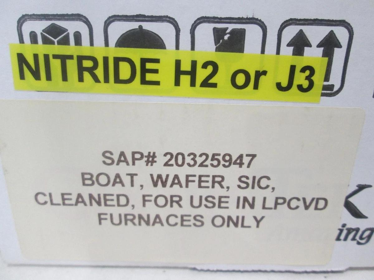Used Coorstek, Model 20325947, 25 Slot 150 MM Silicon Nitride Carbide Boat, Cleaned