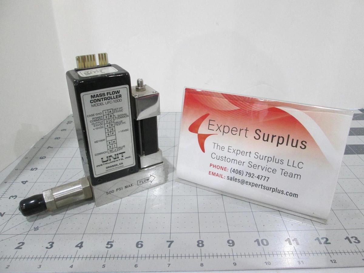 Used Unit, UFC-1000, Mass Flow Controller, O2, 5 SLM, Used