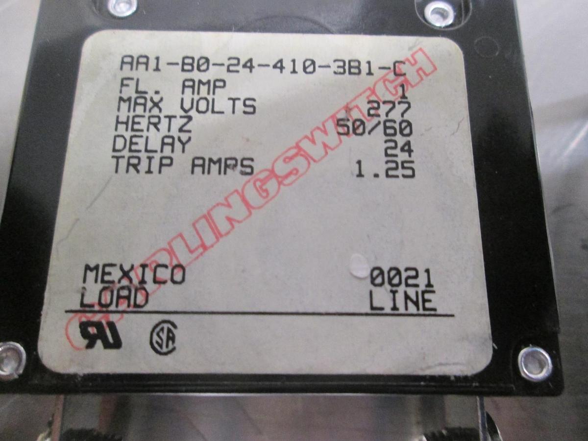 Carlingswitch, AA1-B0-24-410-3B1-C, 1AMP, 277V, New, Lot of 36