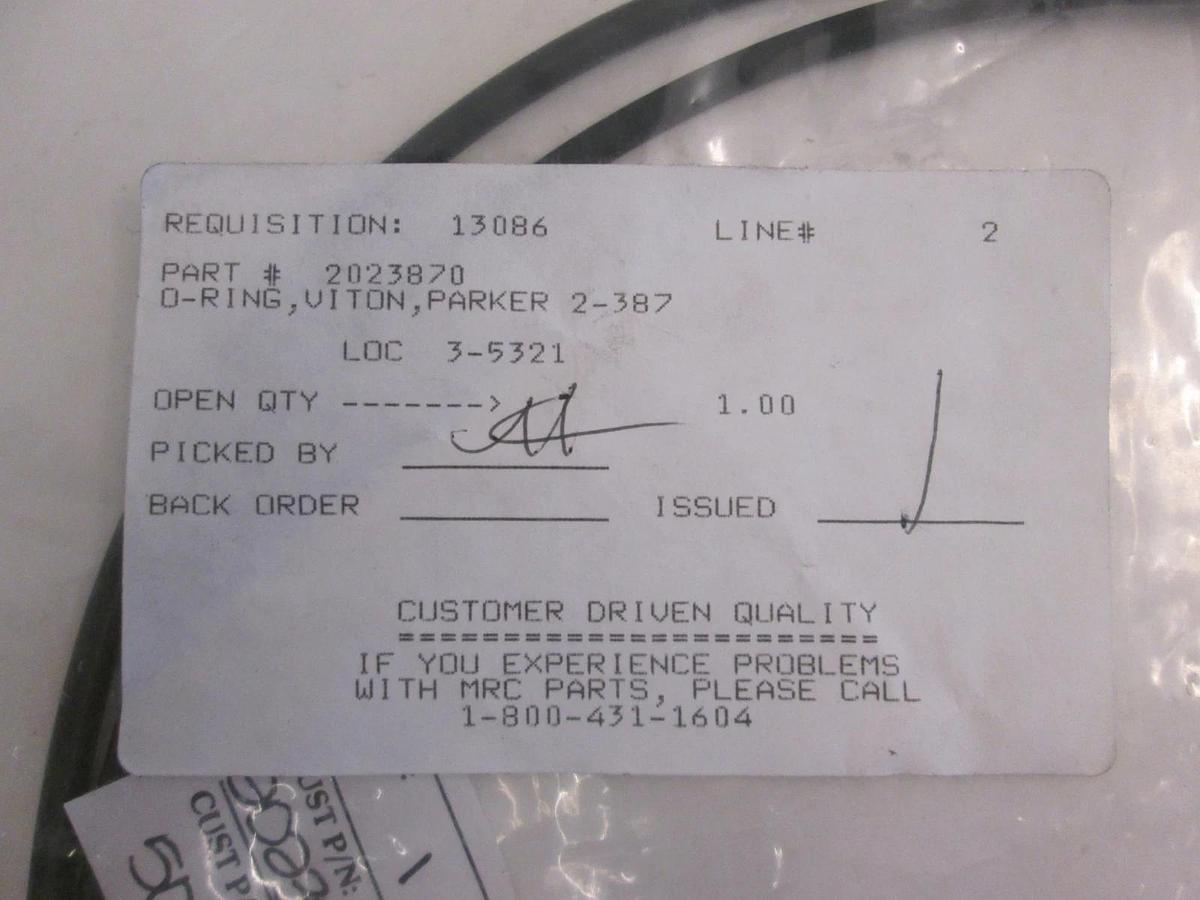 Parker O-Ring Fitting, 2023870, New