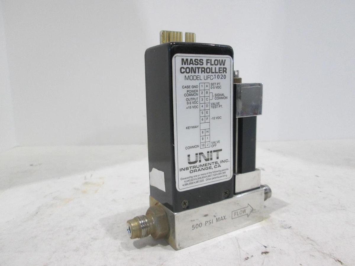 Used Unit, UFC-1020, Range 500sccm, Gas O2, Used