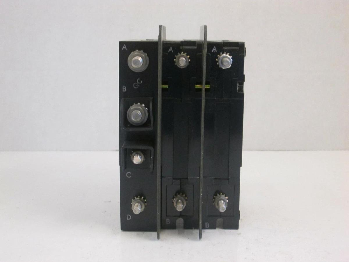 Used Heinemann CD3-A3A3A6-DU, 3 Pole Circuit Breaker 50/50/120 - Used