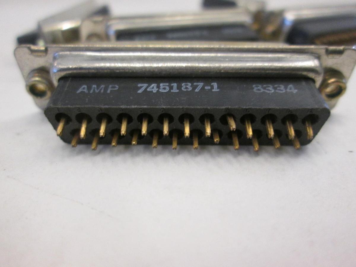 AMP, 745187-1, DB25-S Straight PCM Assy, New, Lot of 5