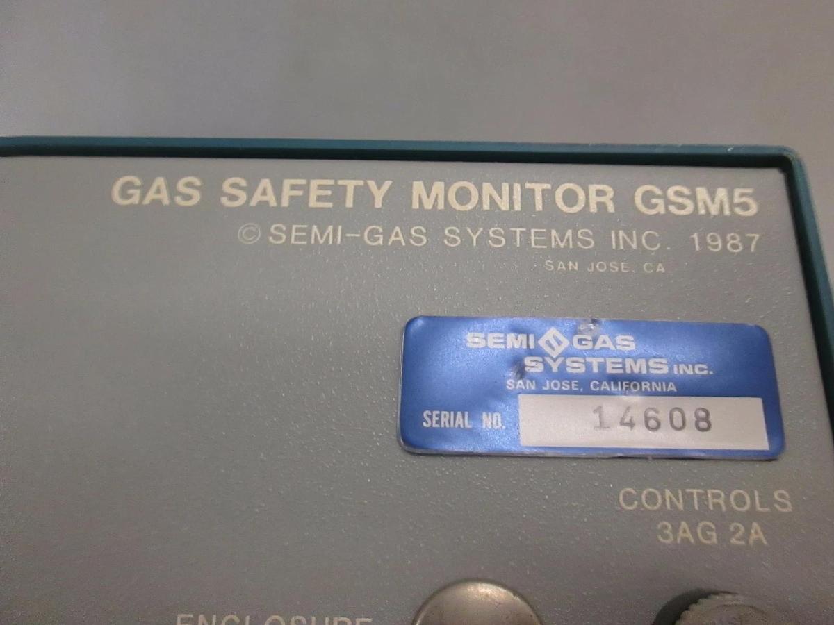 Used Semi Gas Auto Purge M GSM5 Gas Safety Monitor, Used