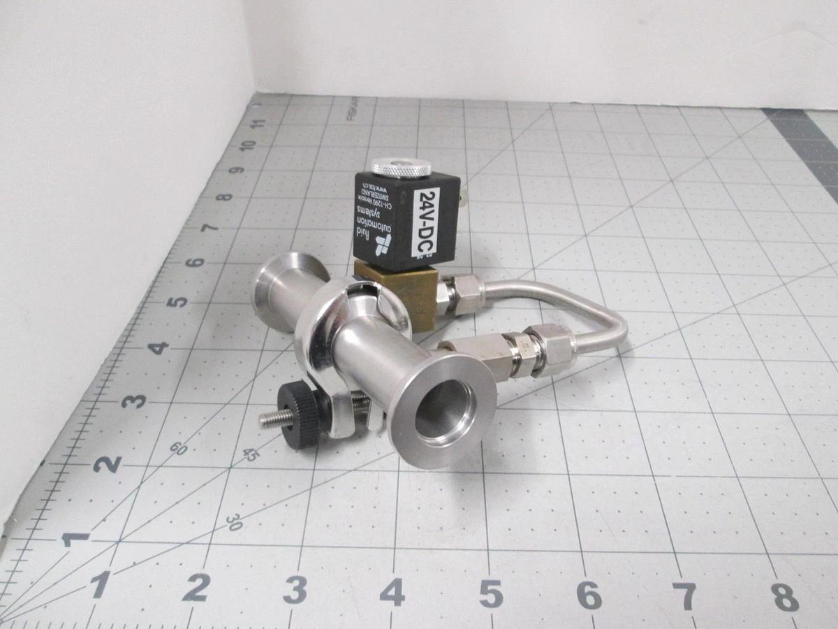 Alcatel, Fluid Automation Systems, CH-1290, Gas Manifold for Pump, New