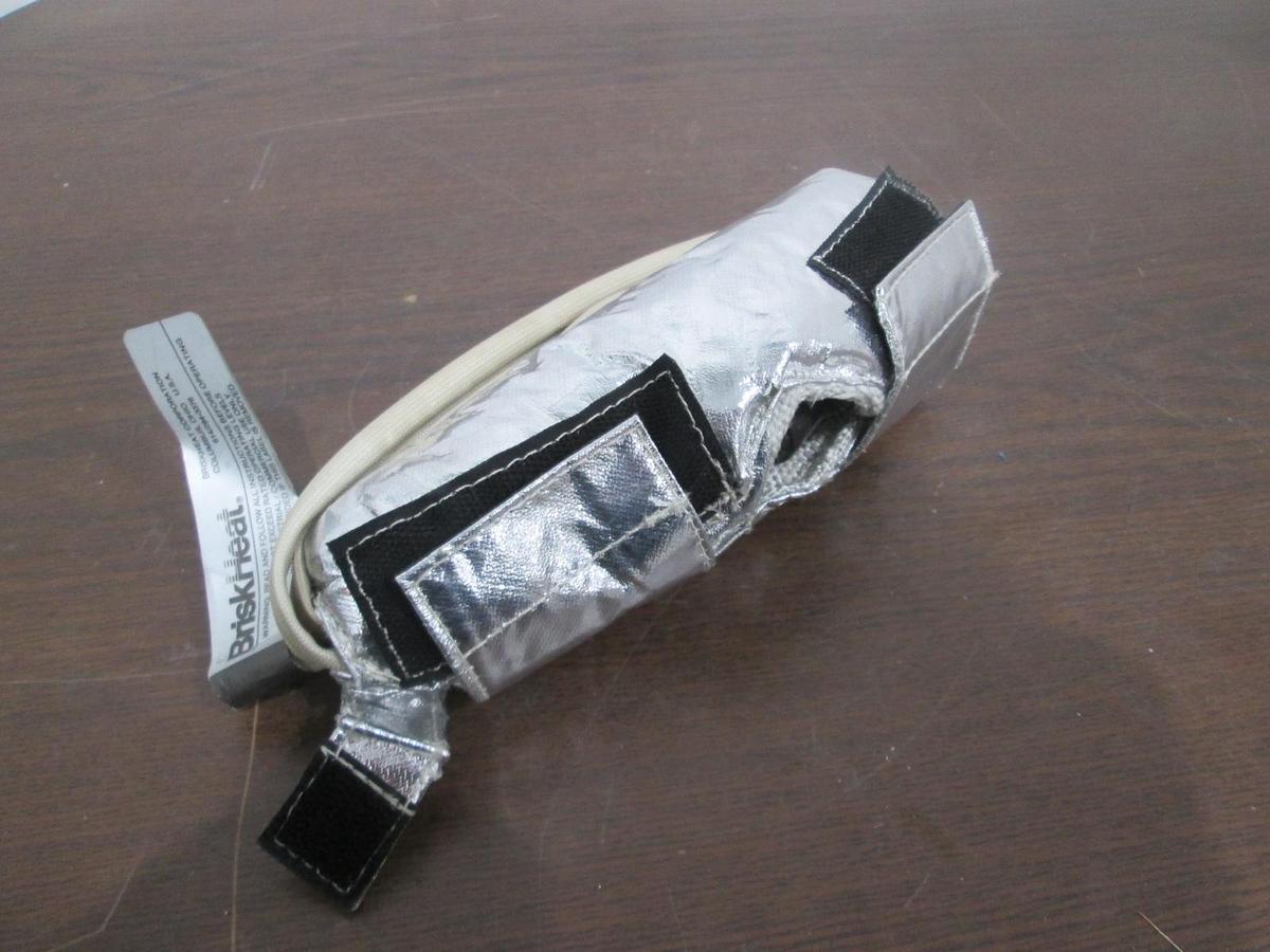 Used BriskHeat, RCK211010, Insulator Jacket, 120V, .33A, 40W, Single Phase, Used