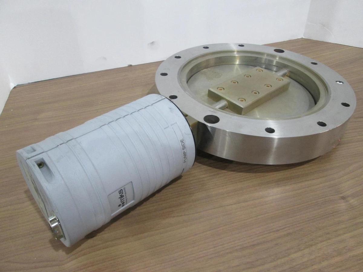 Used MKS, 653B-222815, 200mm 8 inch flapper Throttle Valve Control, Used