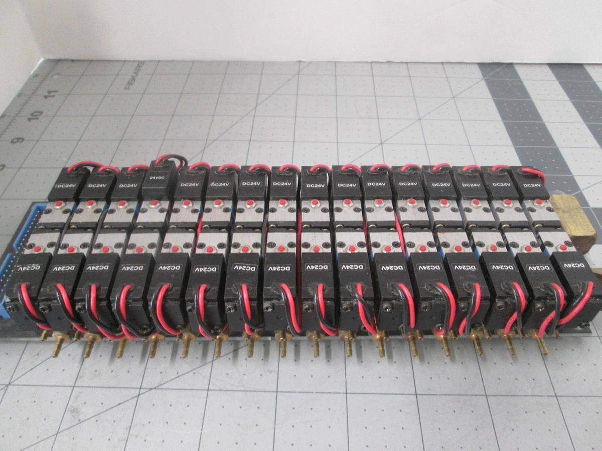 Watkins Johnson, 088241-000U, Air Valve Manifold w/16 Valves for WJ999, New