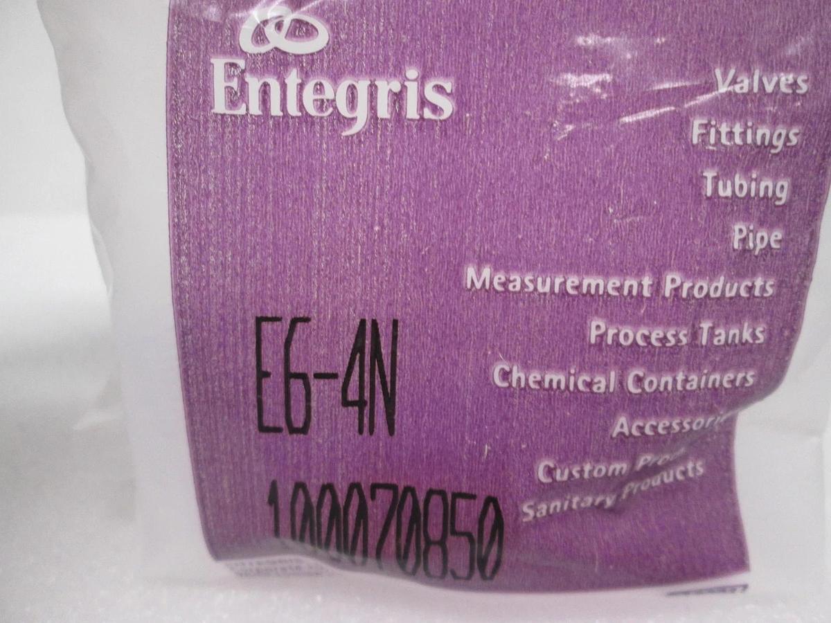 Entegris, E6-4N, Teflon Elbow Fitting, New, Lot of 2