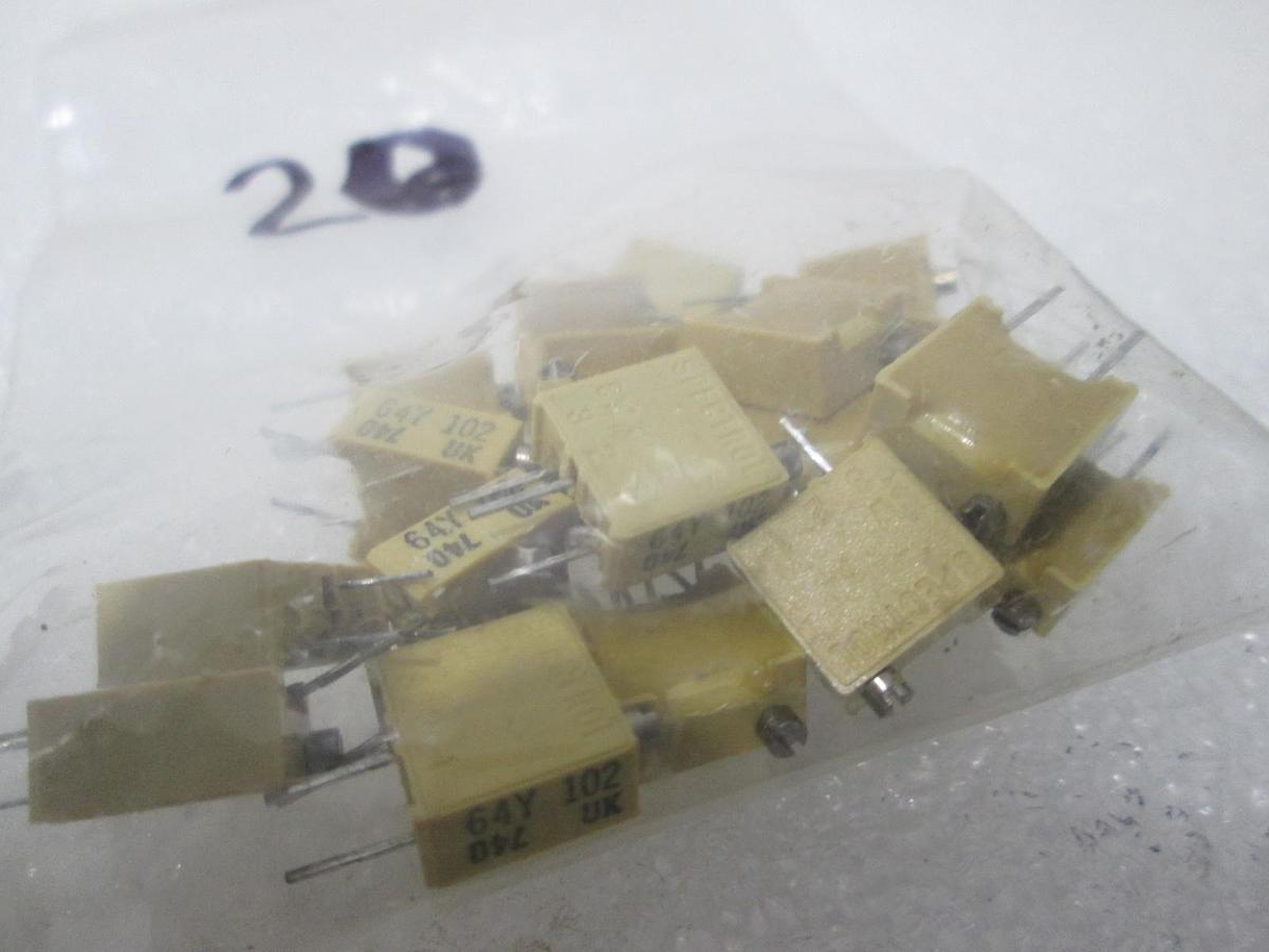 Spectrol, 64Y 102, 740 UK, Trimmer Resistor, New, Lot of 20