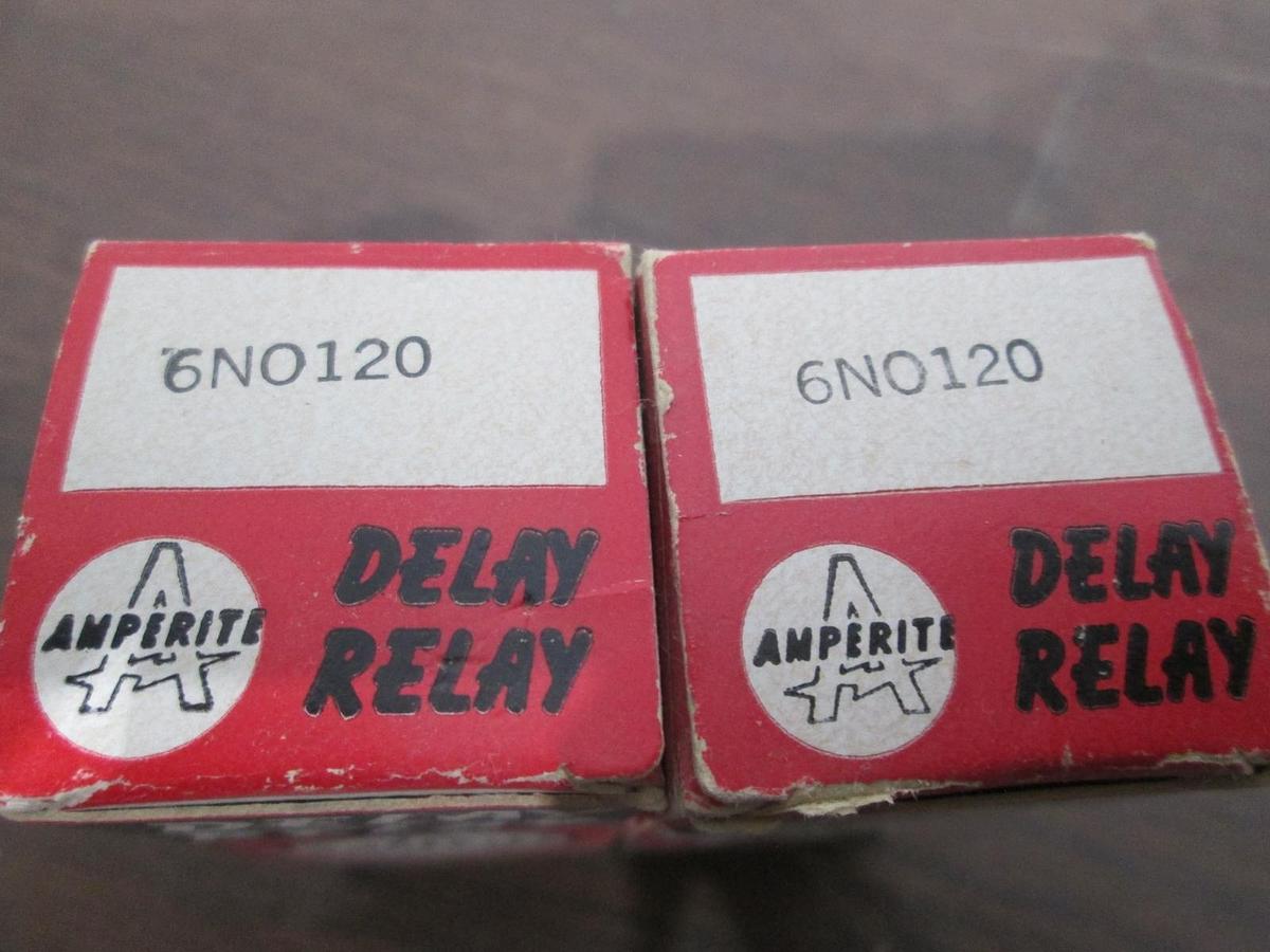 Amperite, 6N0120, Time Delay Relay Tube, New, Lot of 2