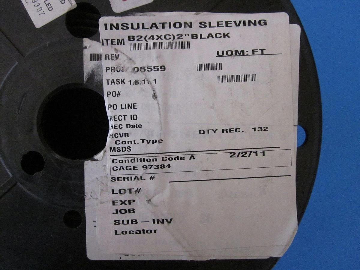 Sumitomo B2 FLEXIBLE POLYOTEFIN 2" x 132' Black Heat Shrink Tubing