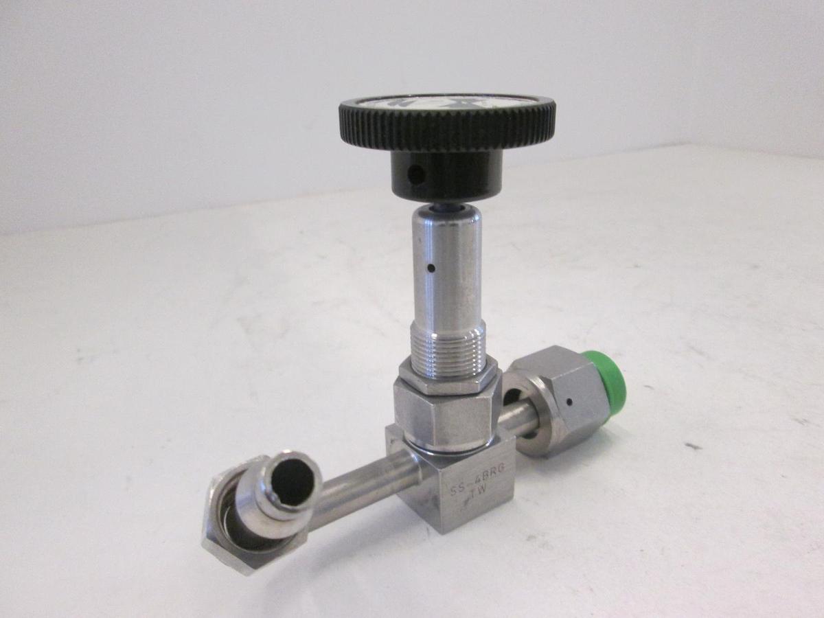 Used Nupro, SS-4BRG-TW, Stainless Steel Bellows Valve, Used