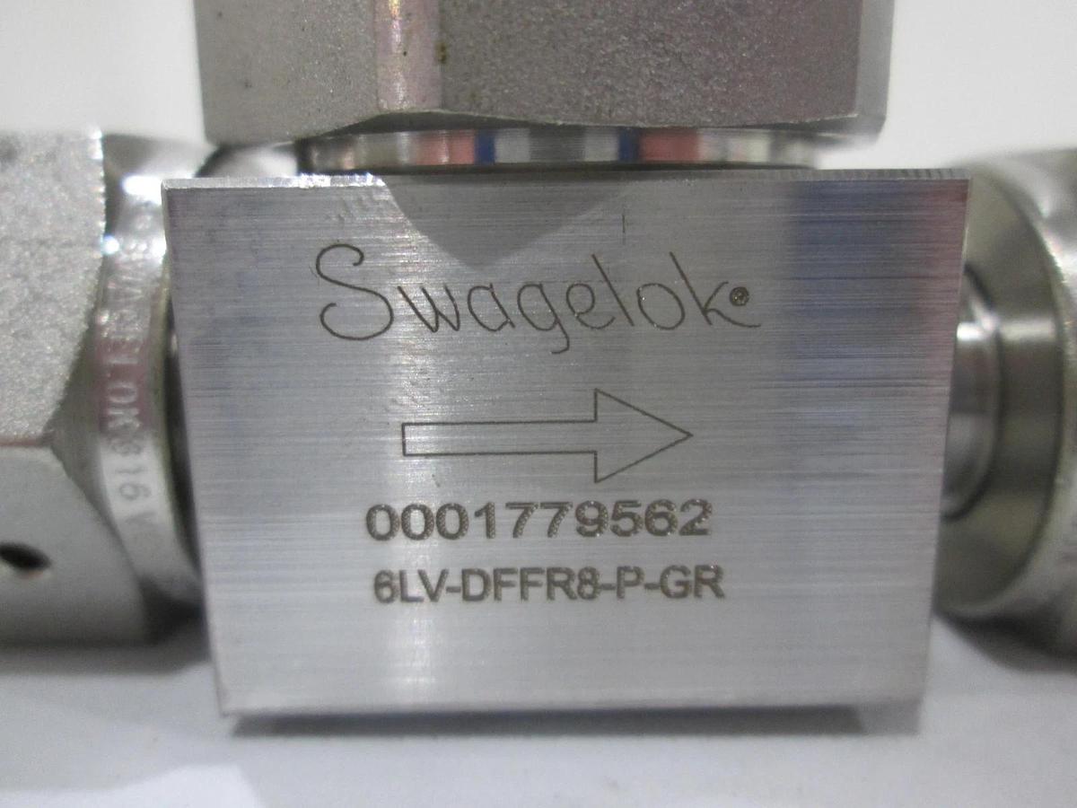 Swagelok, 6LV-DFFR8-P-GR, Manual Diaphragm Valve, New