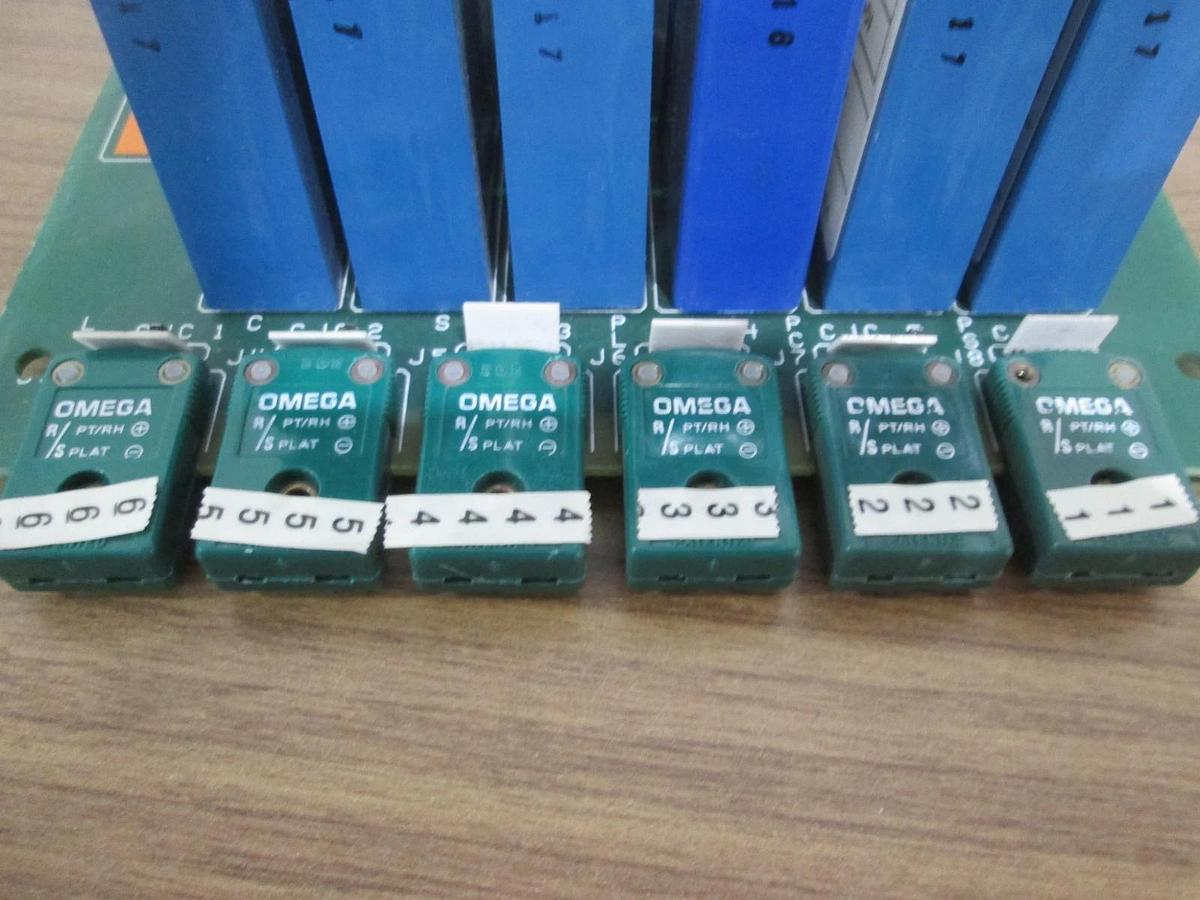 Used ICCI, 8001415 Temperature Controller w/ Dataforth 5B37 Type R Modules, Used
