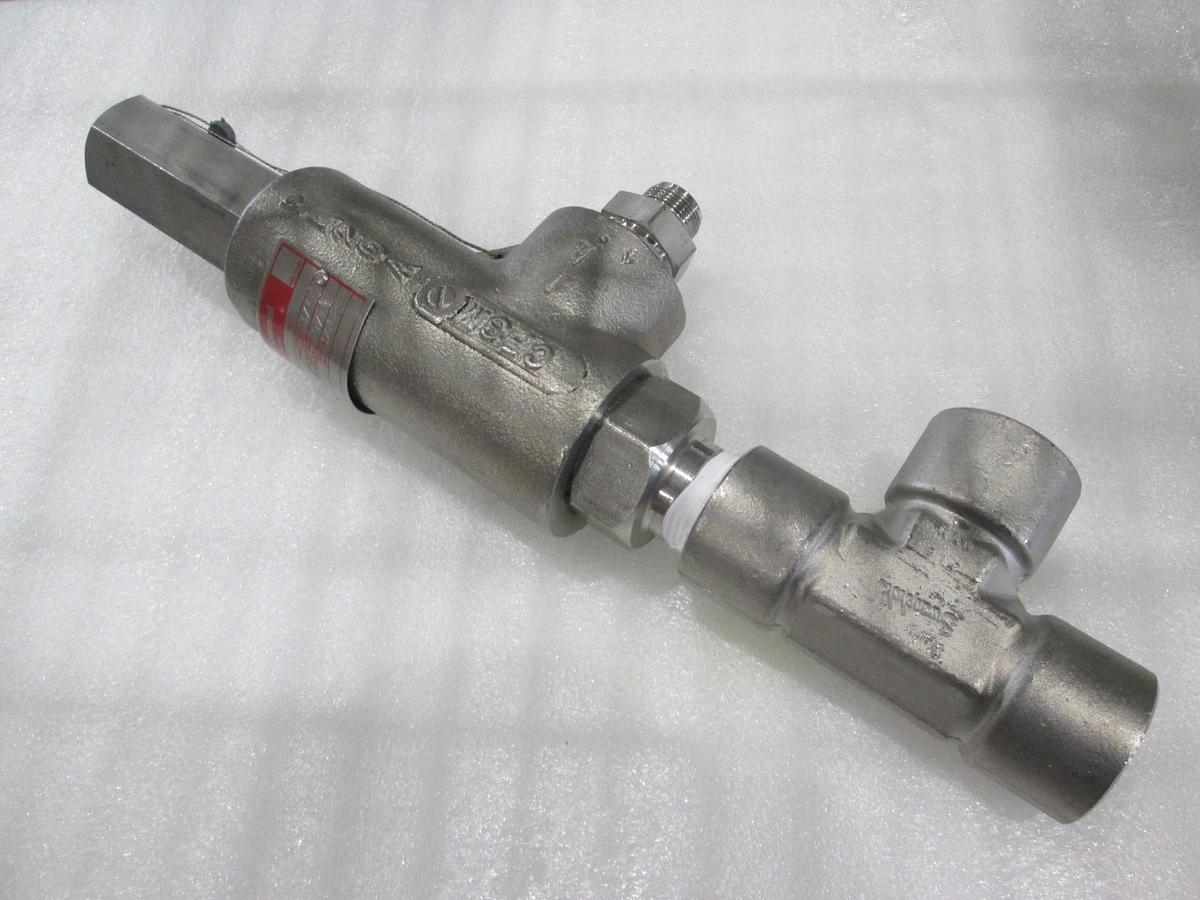 Used Hydro-Seal, 3CXV-30CF/CO, Safety Relief Valve w/ Swagelok CF8M Fitting, Used