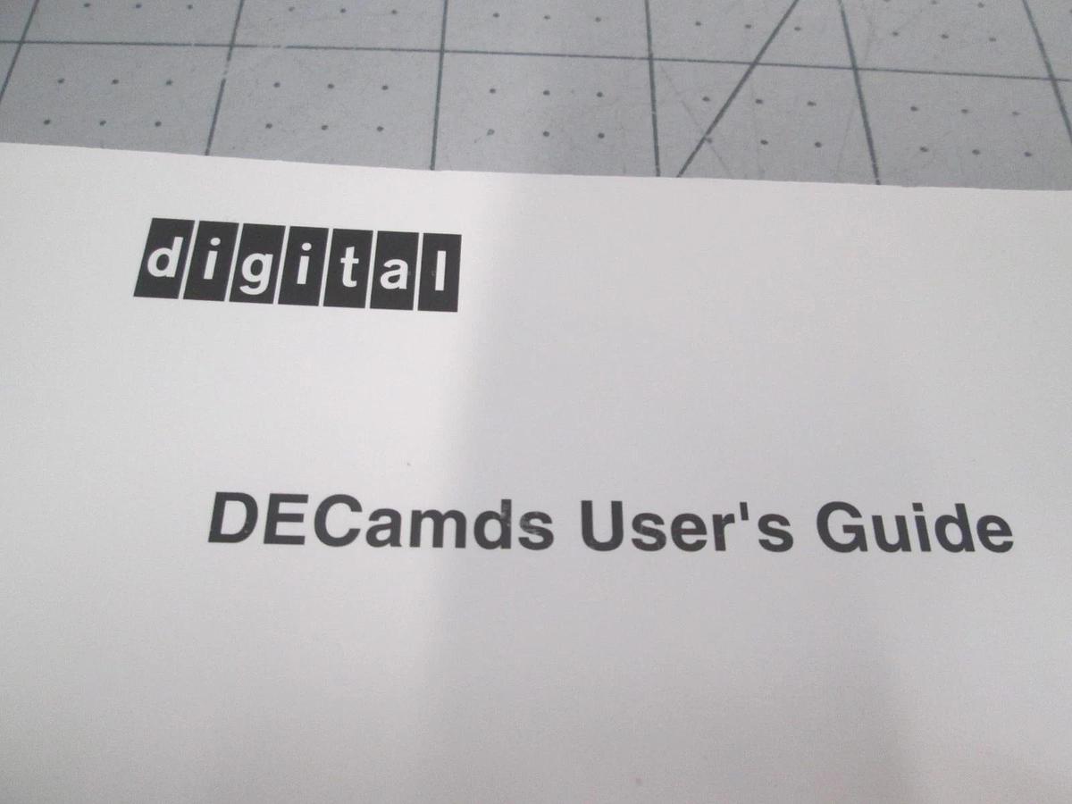 Used Digital, DECamds User Guide, Used
