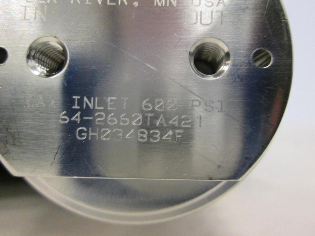 Tescom, 64-2660TA421, 30PSIG Regulator, New
