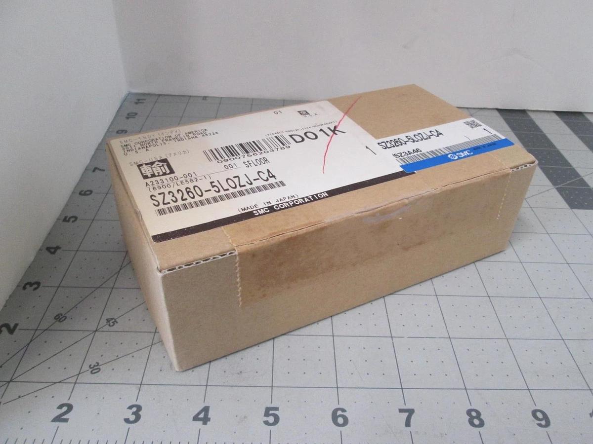 SMC, SZ3260-5LOZJ-C4, Solenoid Valve, 2 Pos Plug In, New