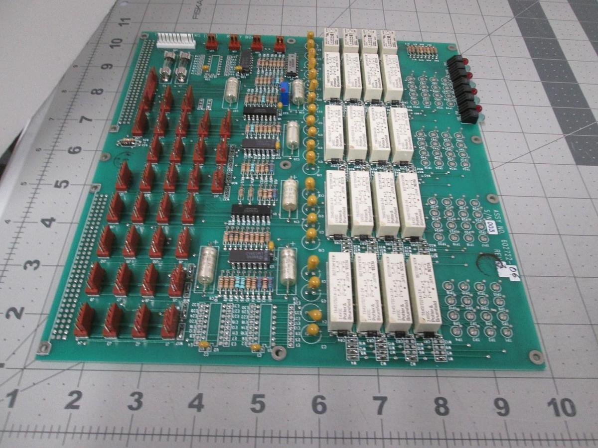 Used SVG VTR, 602722-06, Nitride Relay Gas Interface, PCB Assy, New