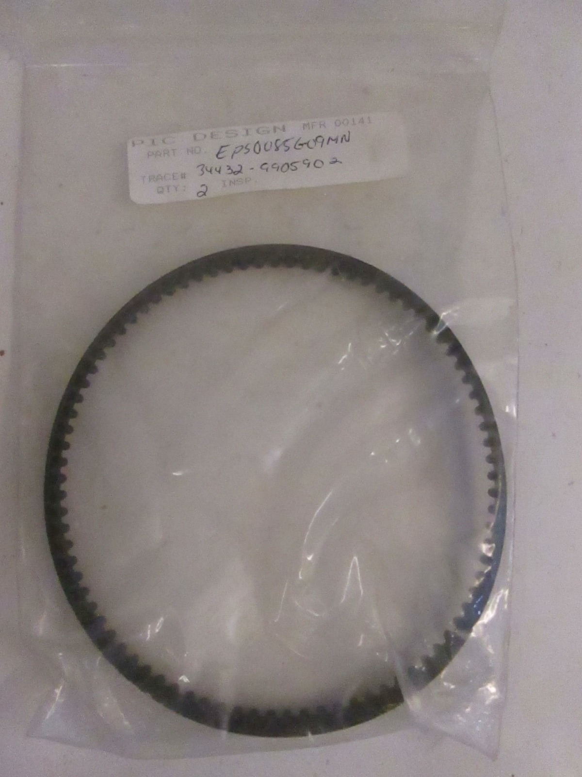 PIC Design Timing Belt Power Grip EP50085G09MN, New
