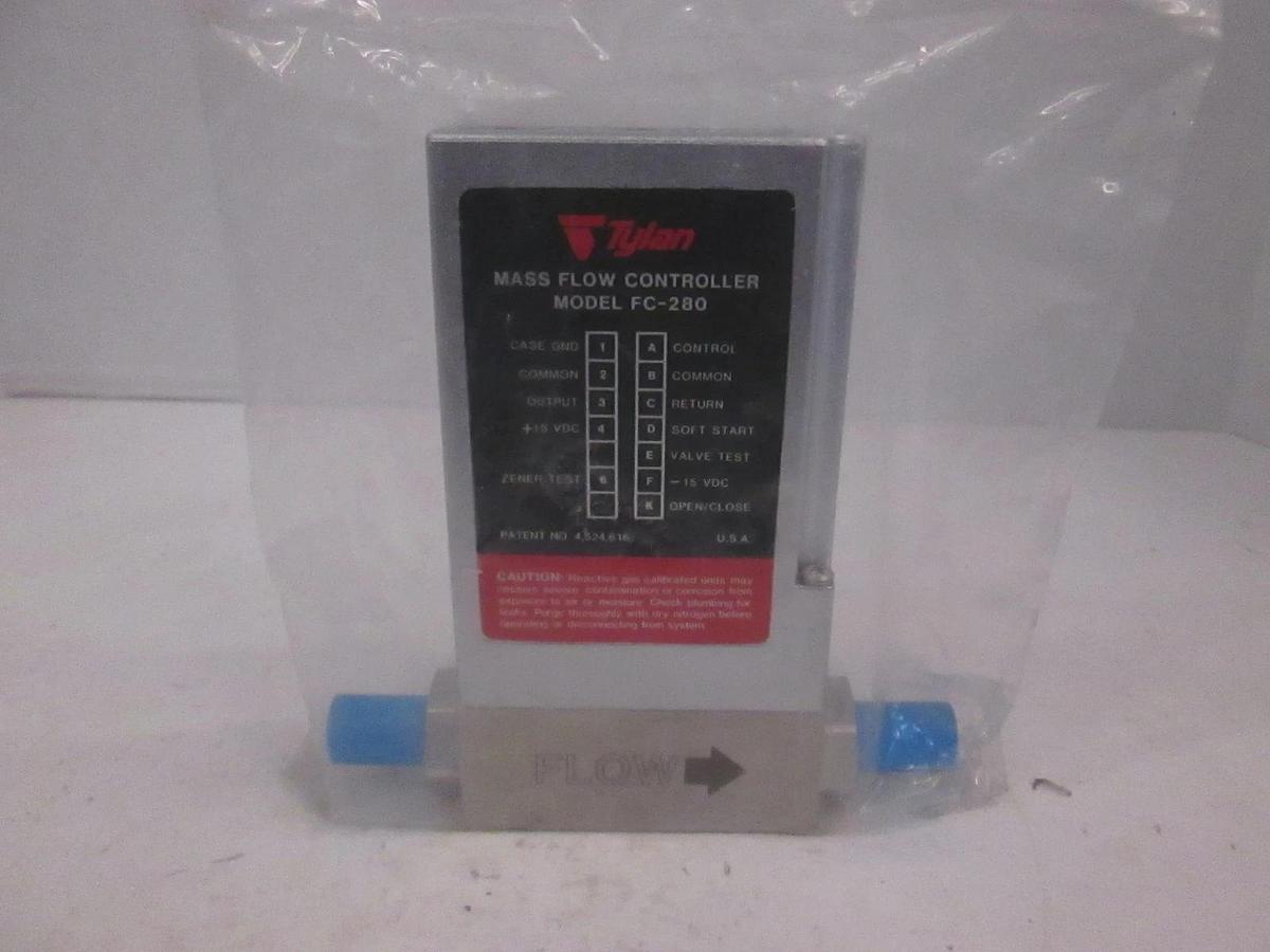 Used Tylan FC-280SAKZ, Mass Flow Controller MFC, N2, 500 SCCM, Used