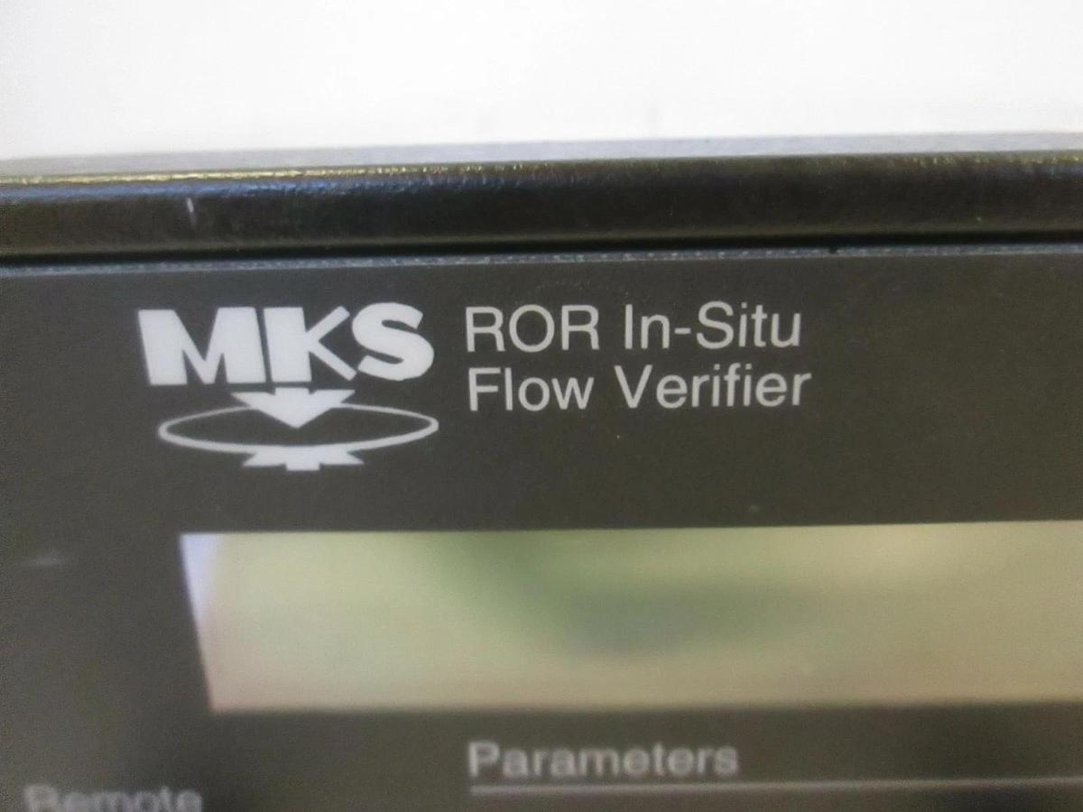 Used MKS ROR In-Situ Flow Verifier 117861-G1 w/Keys, Used