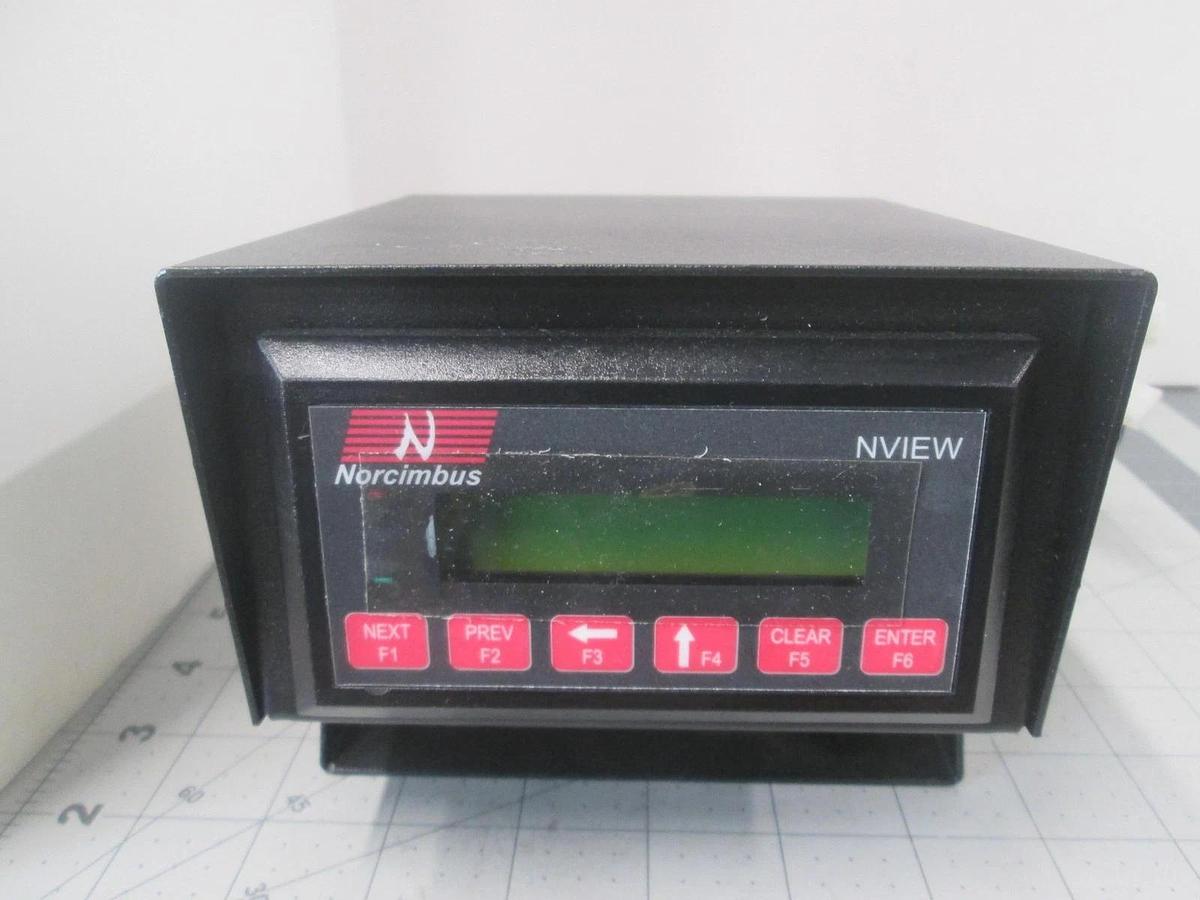 Norcimbus, Nview, Analog Signal Processing Display w/ Power Supply, New