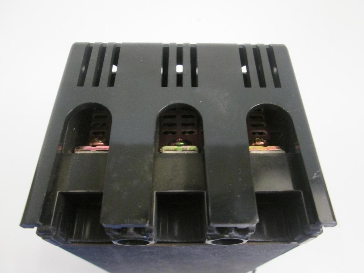 Used Mitsubishi Circuit Breaker NV50-SS 15A, 30mA, 3 Pole, 100-200-415 VAC, Used
