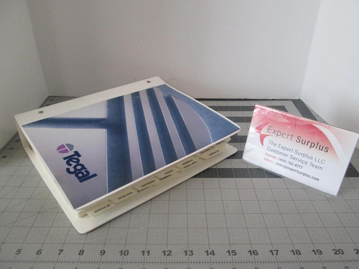 Used Tegal, 903e, System Manual, Volume 2, Used