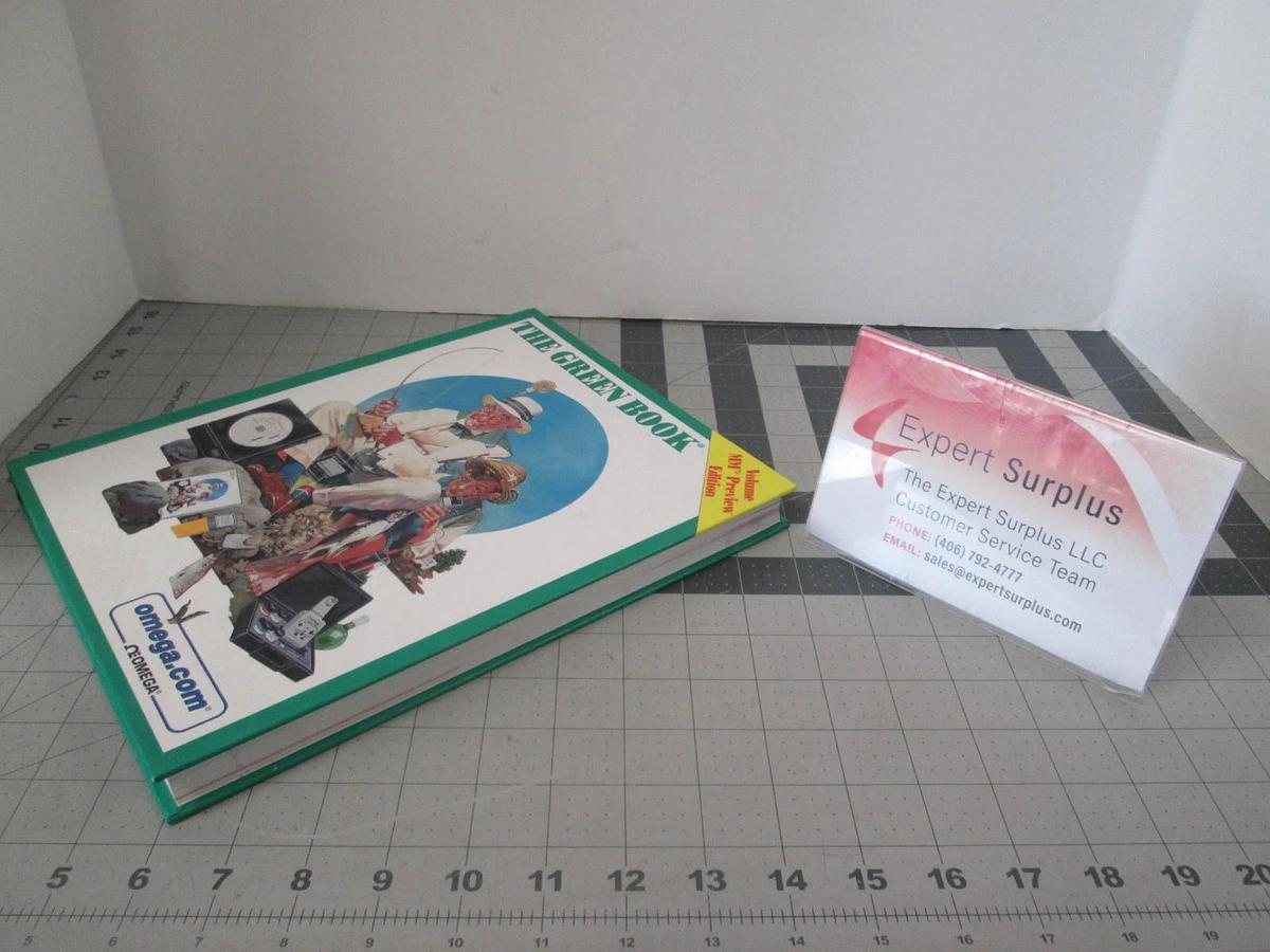 Used Omega, The Green Book, Volume MM Preview Edition, Used