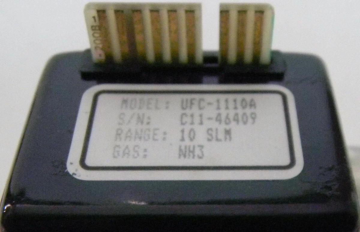 Used Unit UFC-1110A Mass Flow Controller, Gas- NH3, Range- 10 SLM, Used