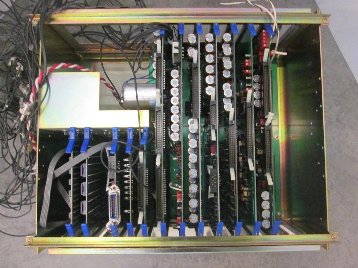 Used Hitachi, Scanning Electron Microscope Card Cage Complete w/ PCB, Used
