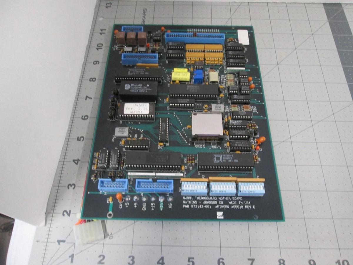 Watkin Johnson, 973144-001, Thermoguard Motherboard, PCB Assy, New