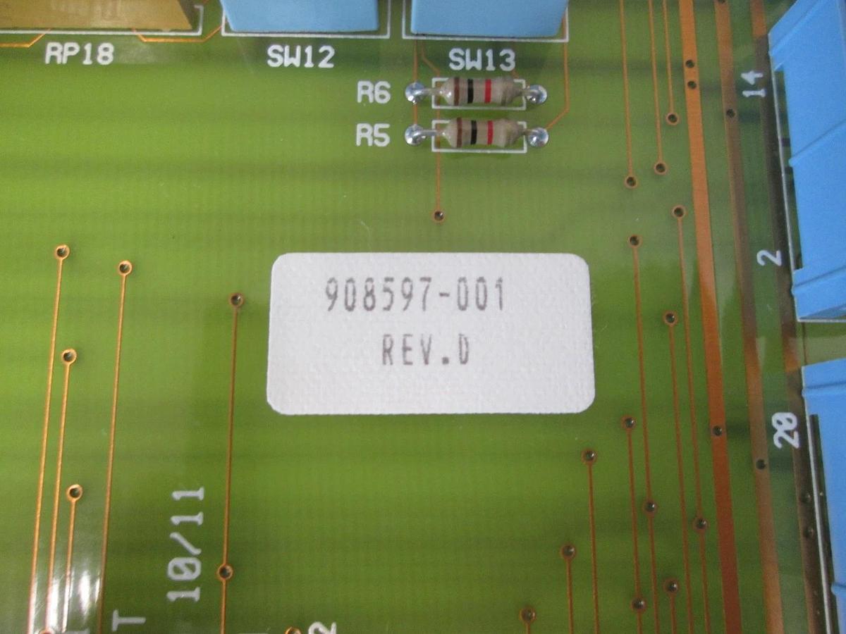Watkins Johnson, 908597-001, Opto-Breakout Card 18-APL. New