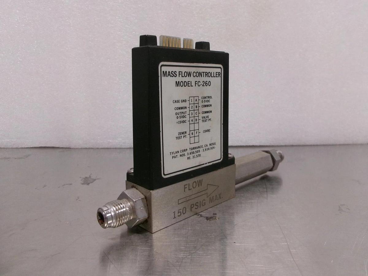 Used Unit, FC-260, Range 500 SCCM, Gas HCL, w/filter Used