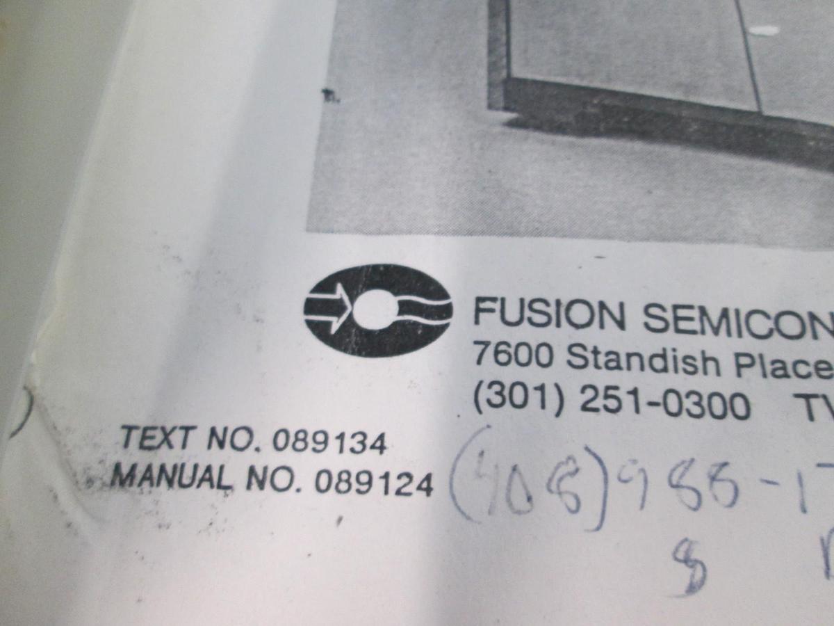 Used Fusion, M150PC Version 3.0, Operation Manual, 089124, Used