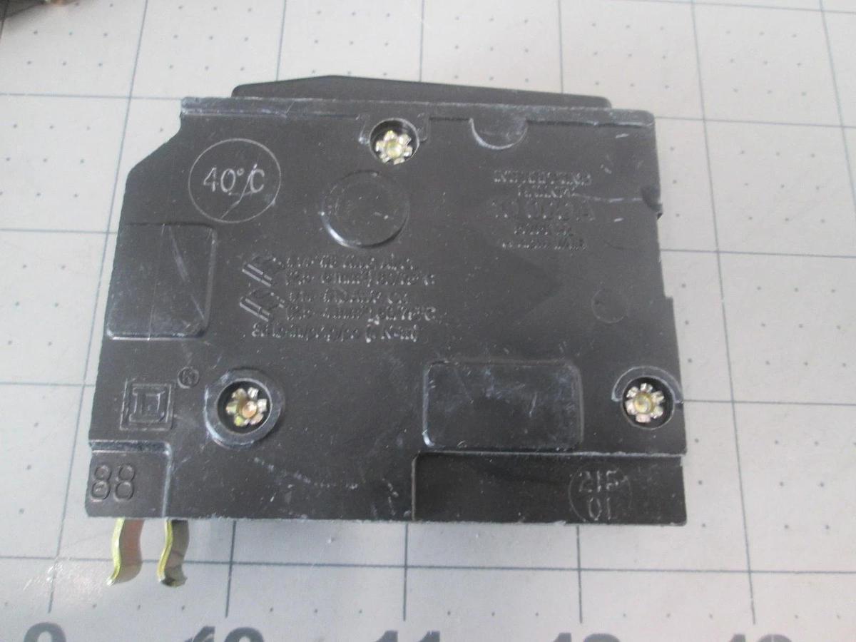 Square D, 1 Pole, Circuit Breaker, 50/60Hz, Used, Lot of 13